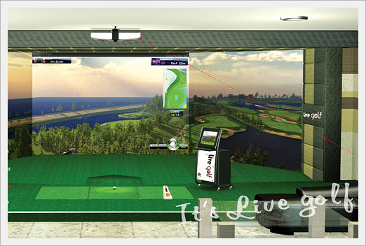 Golf Simulator -Live Golf  Made in Korea